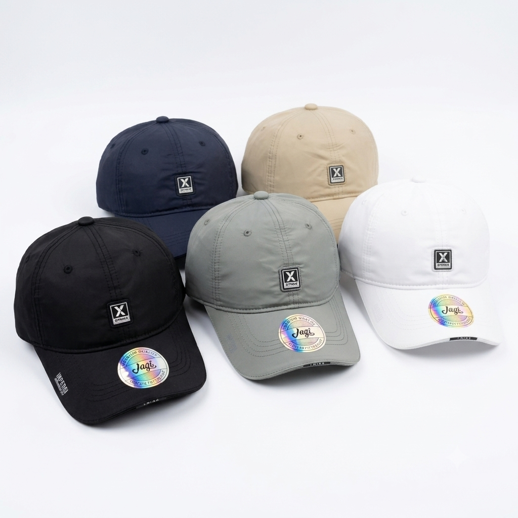 Gorra Xtrixx de Jagi Caps Impermeable - Blanca KCN66