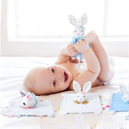 Edredon para Jugar bebe / B83 Blanco-Azul