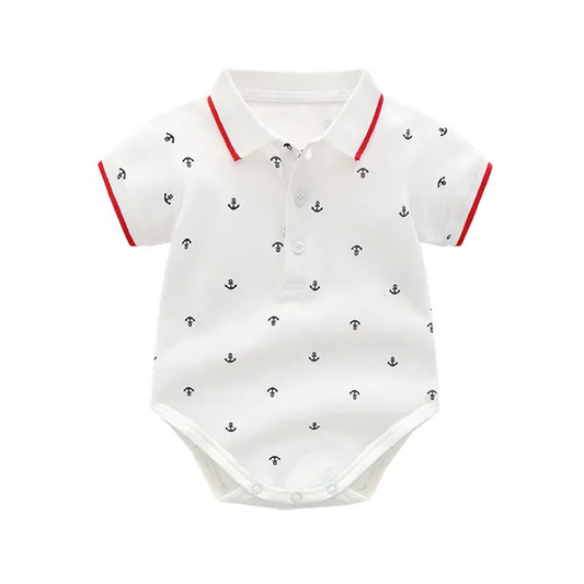 Traje para bebe / B97 Blaco-Blanco