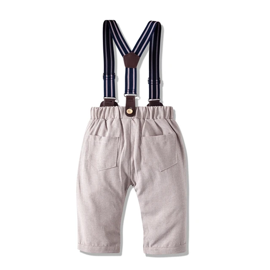 Traje para bebe / B98 Blaco-Estampado