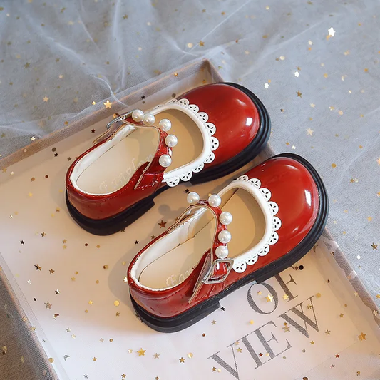 Zapatilla para Niña- / B105 Rojo