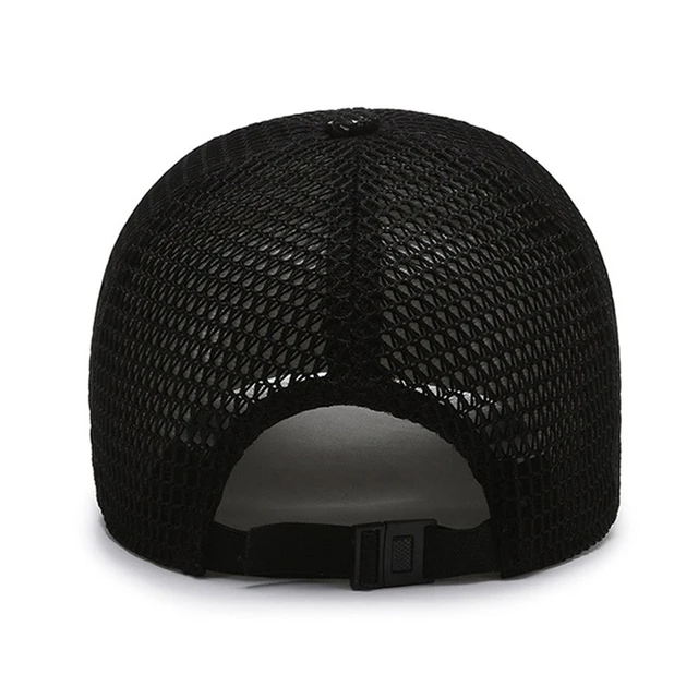 Gorra Transpirable Transparente Negra/ #2 K209