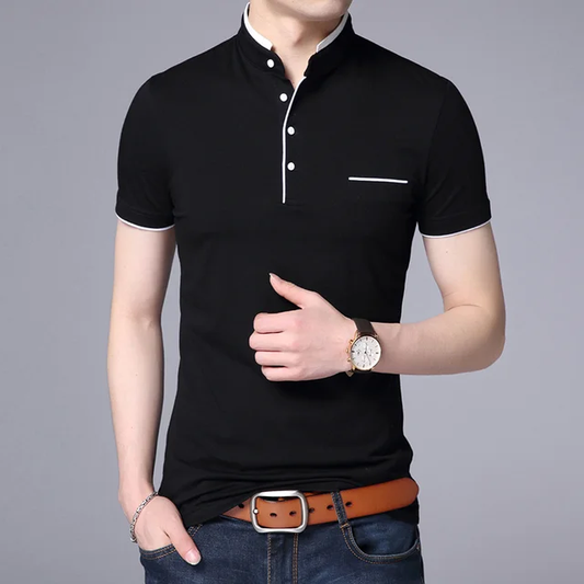 Camisa Casual /Negro N08