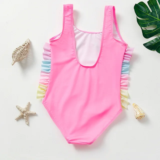 Traje de baño para niña / Unicornio B116