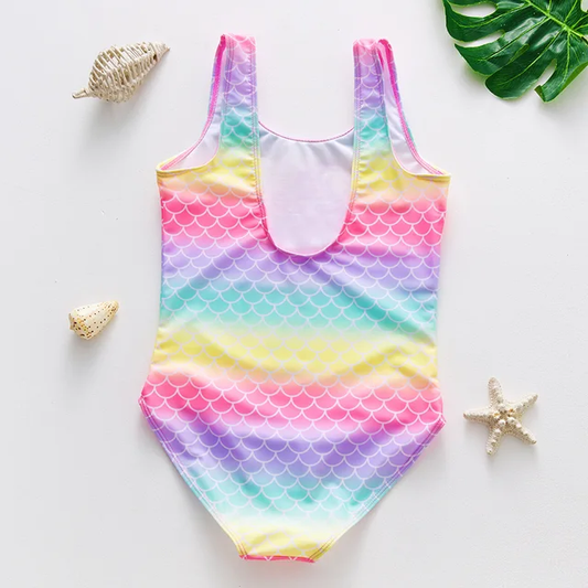 Traje de baño para niña / Sirena B121