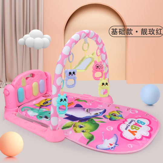 Alfombra de juego multifuncional para bebe / B71 Rosa