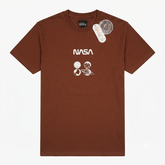 Camiseta Mission Space - NASA Marron KCN33