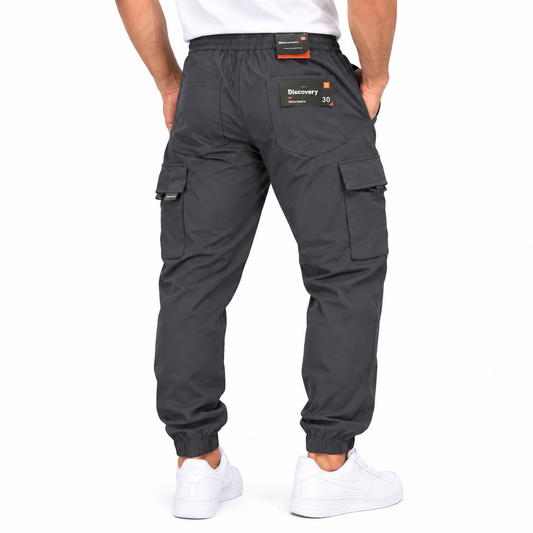 Pantalon Jogger Para Caballero - KCN171 Gris Oscuro