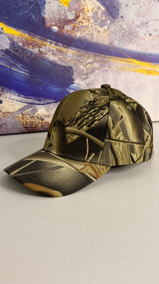 Gorra Camuflaje KCN90-04 Beige Negro