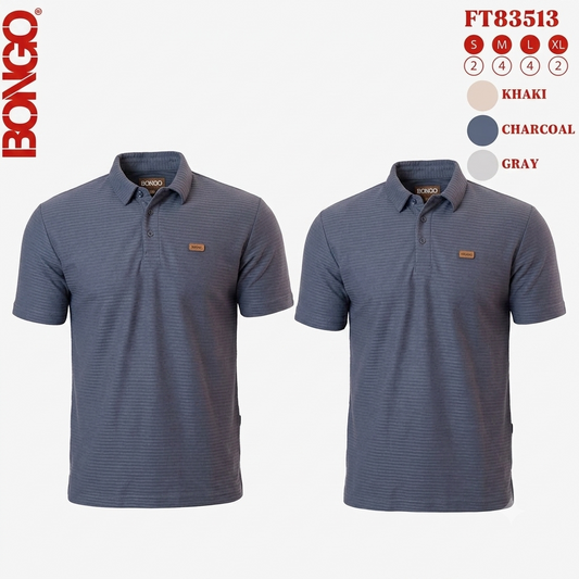 Camisa Bongo Tipo Polo - Khaki KCN09
