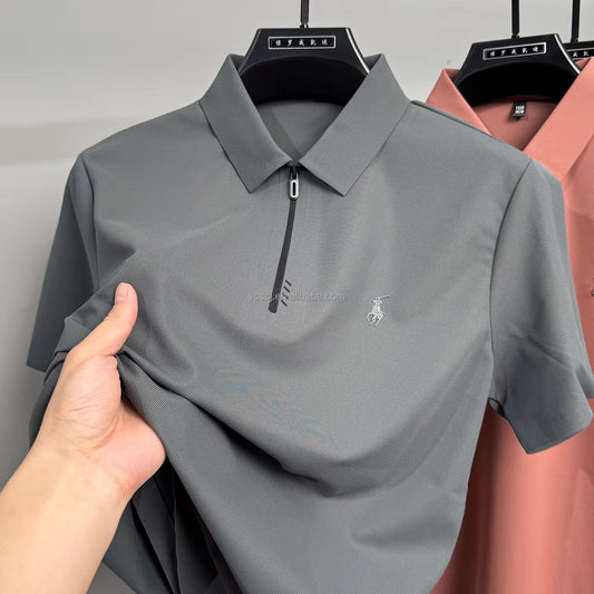 Camisa Polo AAA para caballero/ Gris N33