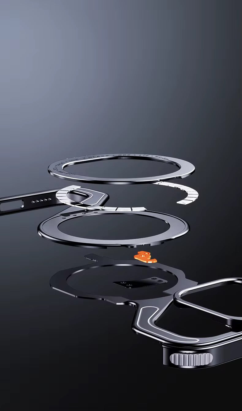 Cobertor de metal Z para Iphone/ Plateado K379