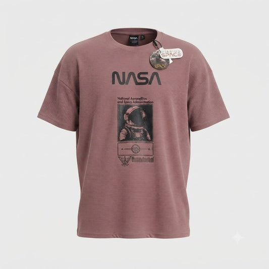 Camisa Oversize marca Mission Space/ Rosa Viejo KCN37