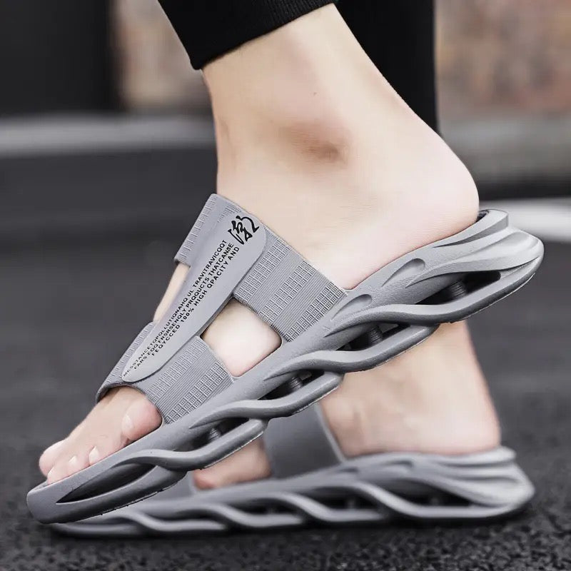 Sandalias Antideslizantes para Caballero /Gris Oscuro N14