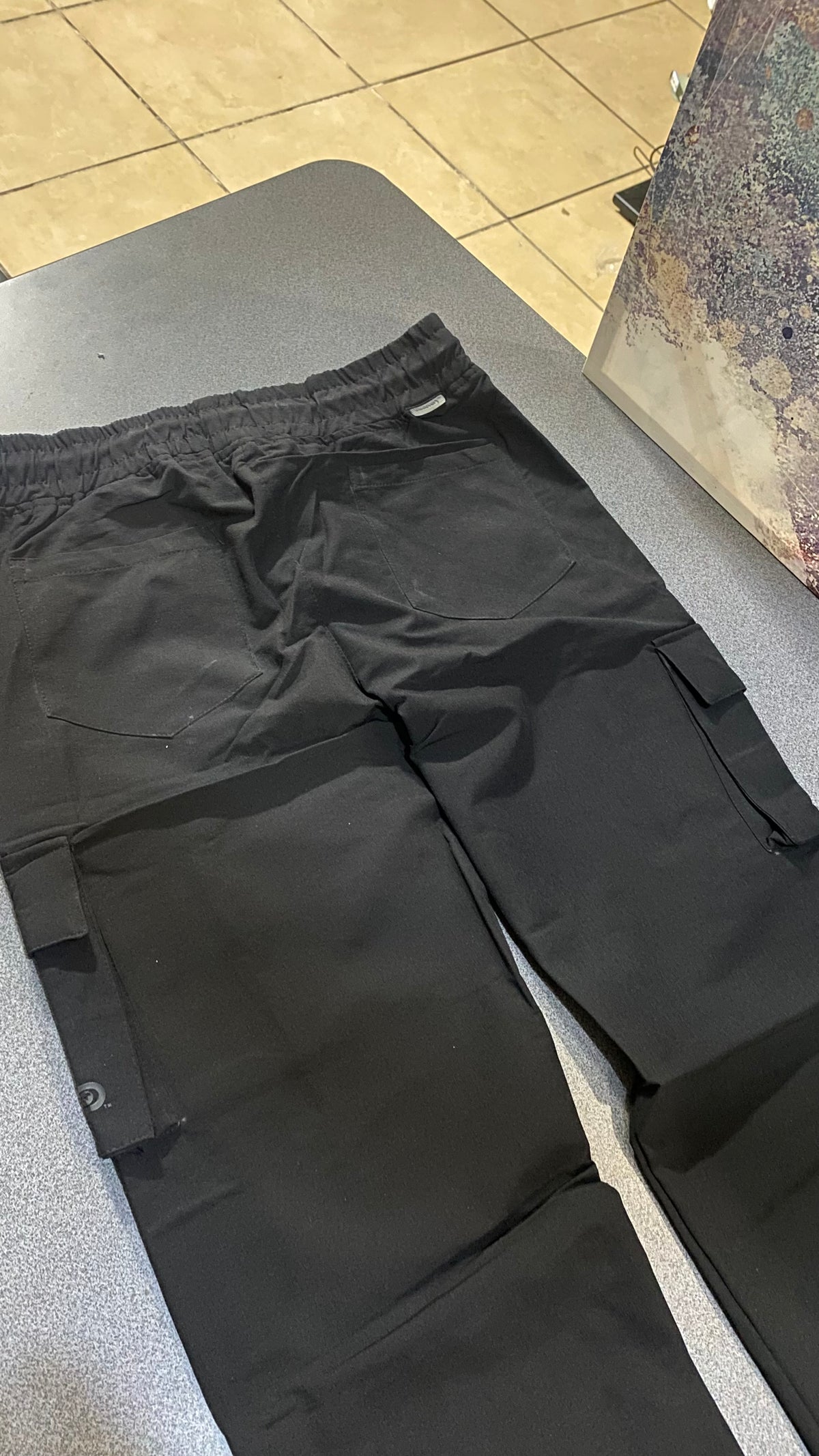 Pantalón Jogger Cargo para Caballero - KCN188 Negro
