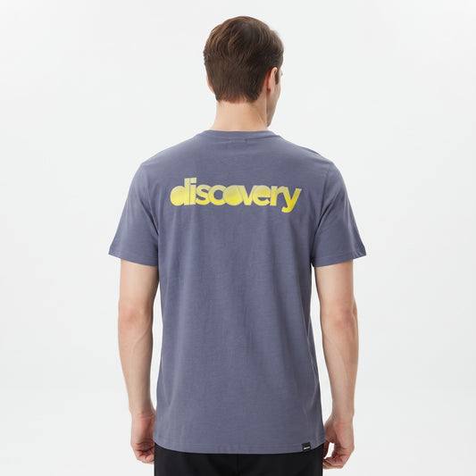Camiseta Discovery para Caballero - Blue Gray KCN15
