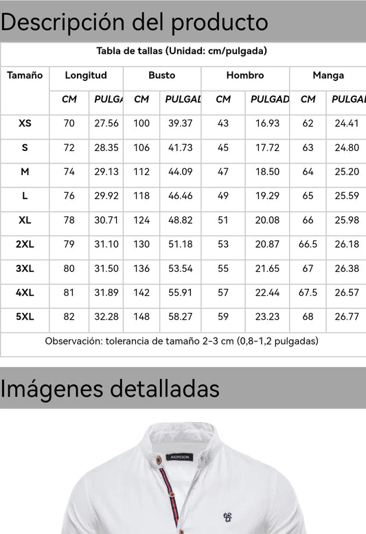 Camisa formal para Caballero/ Azul Marino DF04