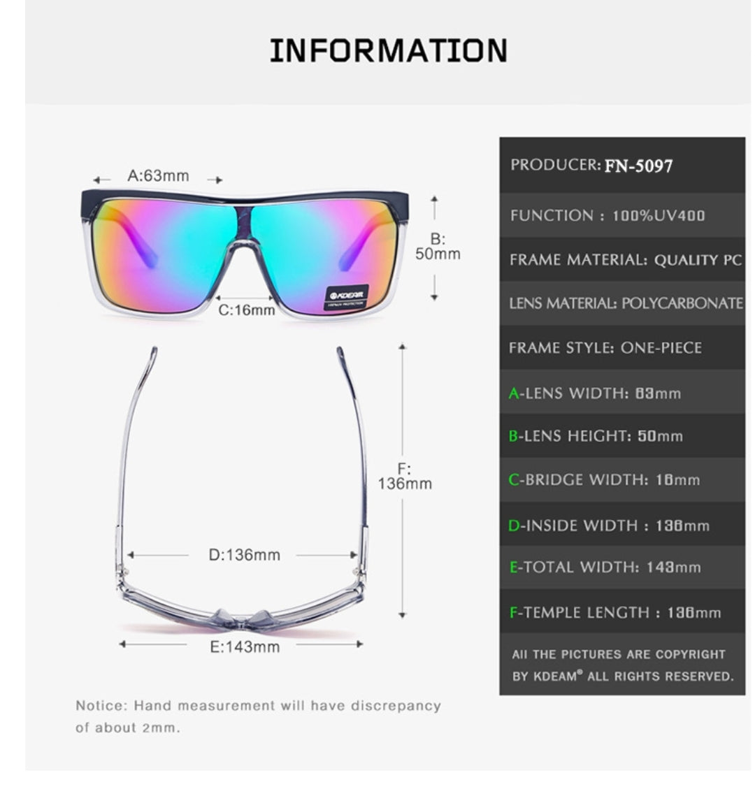 Lentes de Sol 2026 / Naranja C82