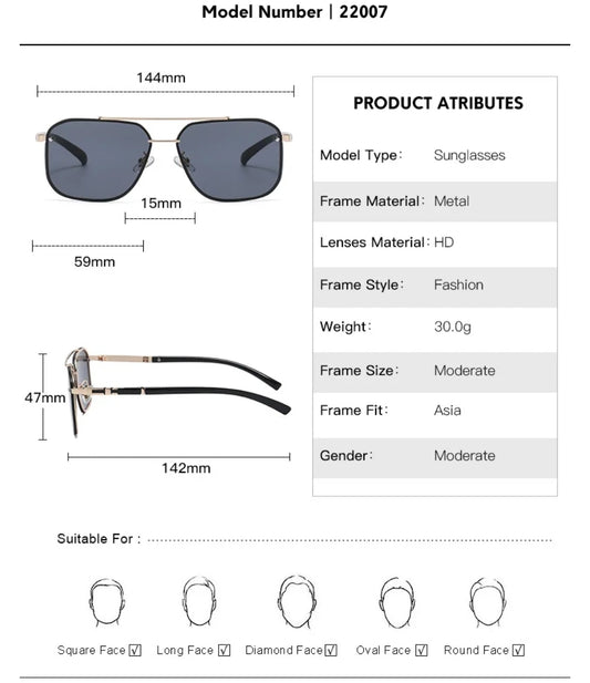 Lentes de Sol 2026 / Azul C97