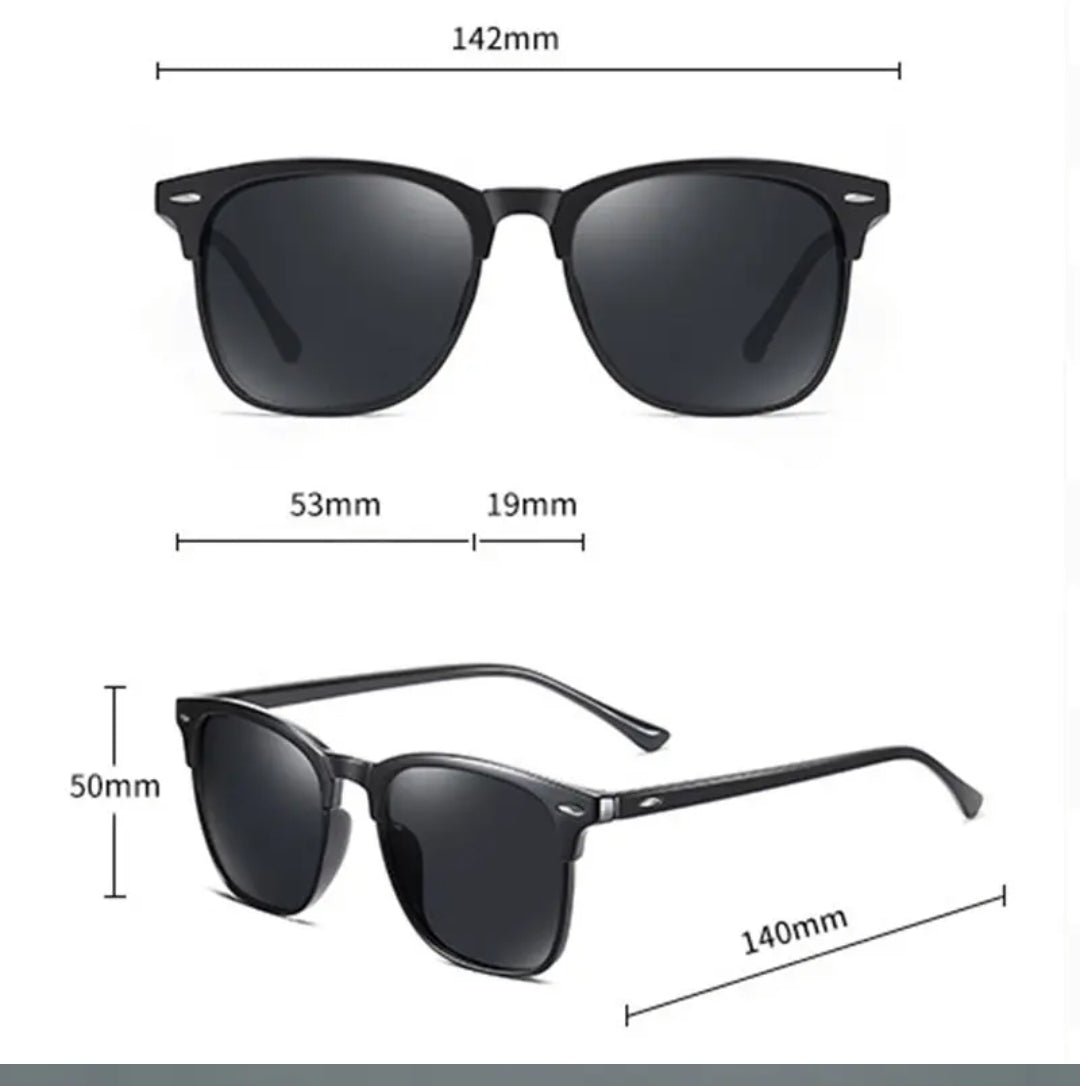 Lentes de Sol 2026 /Negro C117