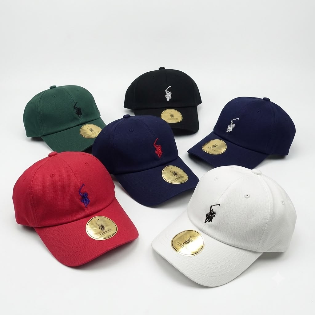 Gorra Alexander Smith Polo Club Negra - KP01