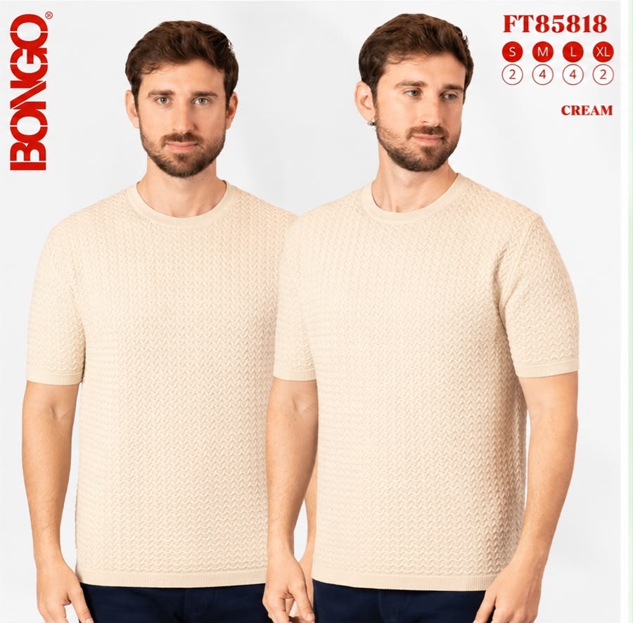 Camisa para Caballero Marca Bongo - Beige NK11