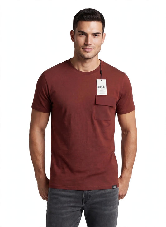 Camisa para Caballero Marca Bongo - Rojo NK38