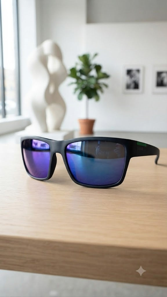 Lentes para el Sol. para caballero -Estilo Linea/ Lente Azul C187