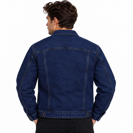 Jacket Denim para Hombre - KCN199 Azul Marino