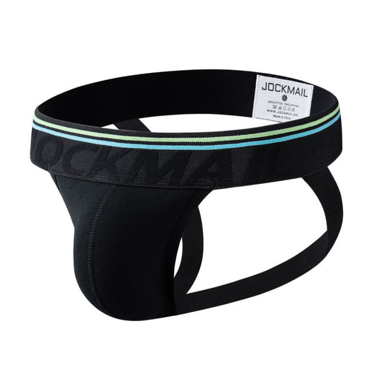 Jockstraps Jockmail / K393 negro rayado