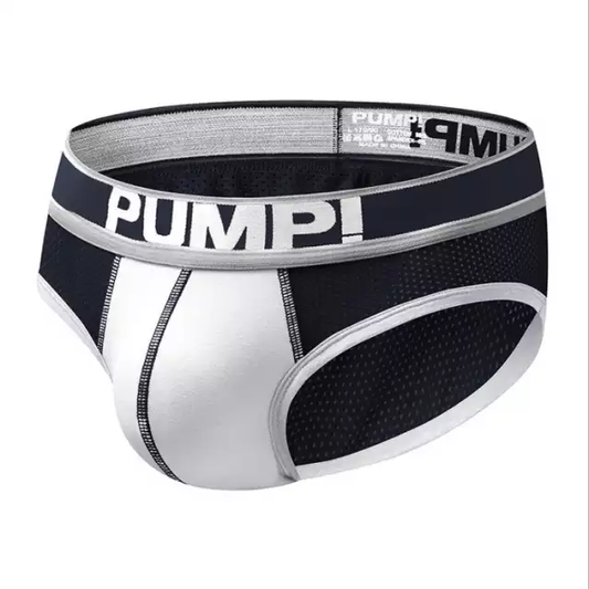 Calzoncillo Pump Azul Blanco K230