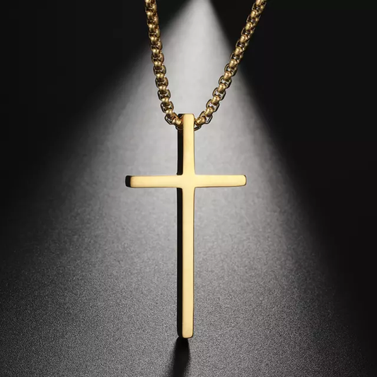 Stainless Steel Cross Chain
