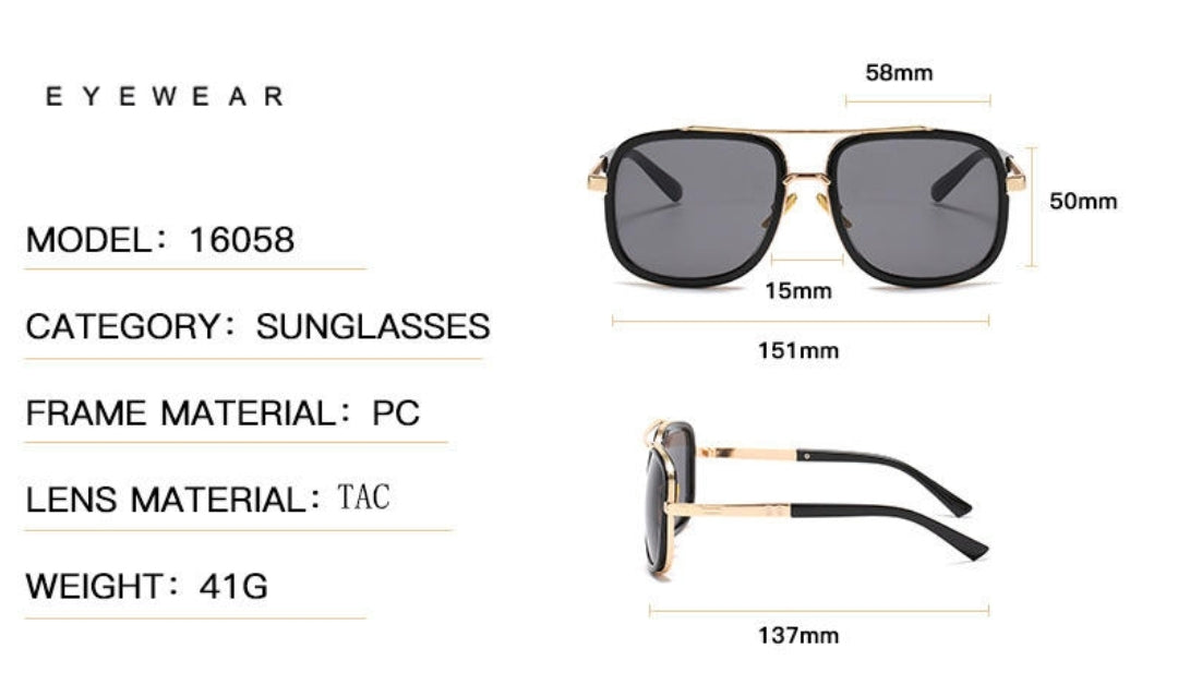 Lentes de Sol Transparentes/ C14