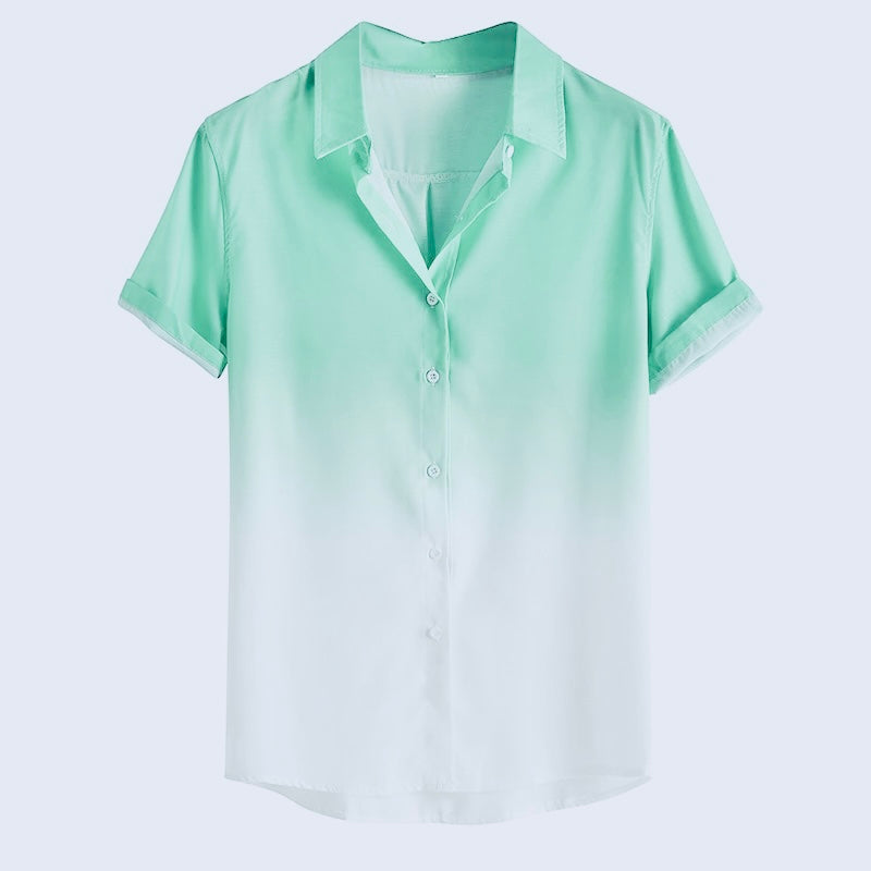 Camisa Difuminada - Verde K192