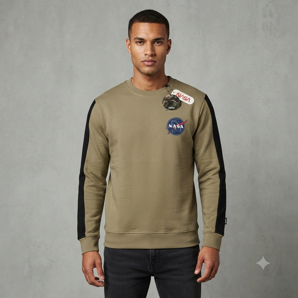 Sudadera Mission Space - NASA Verde KCN36