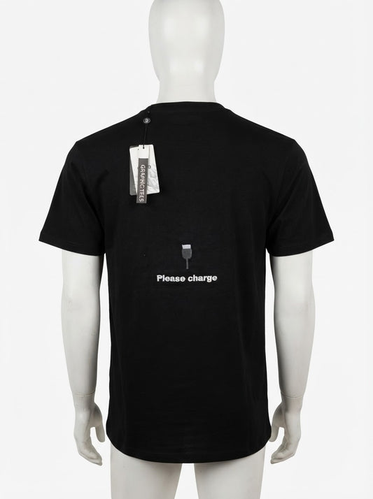 Camiseta Bongo para Caballero - Negra KCN08