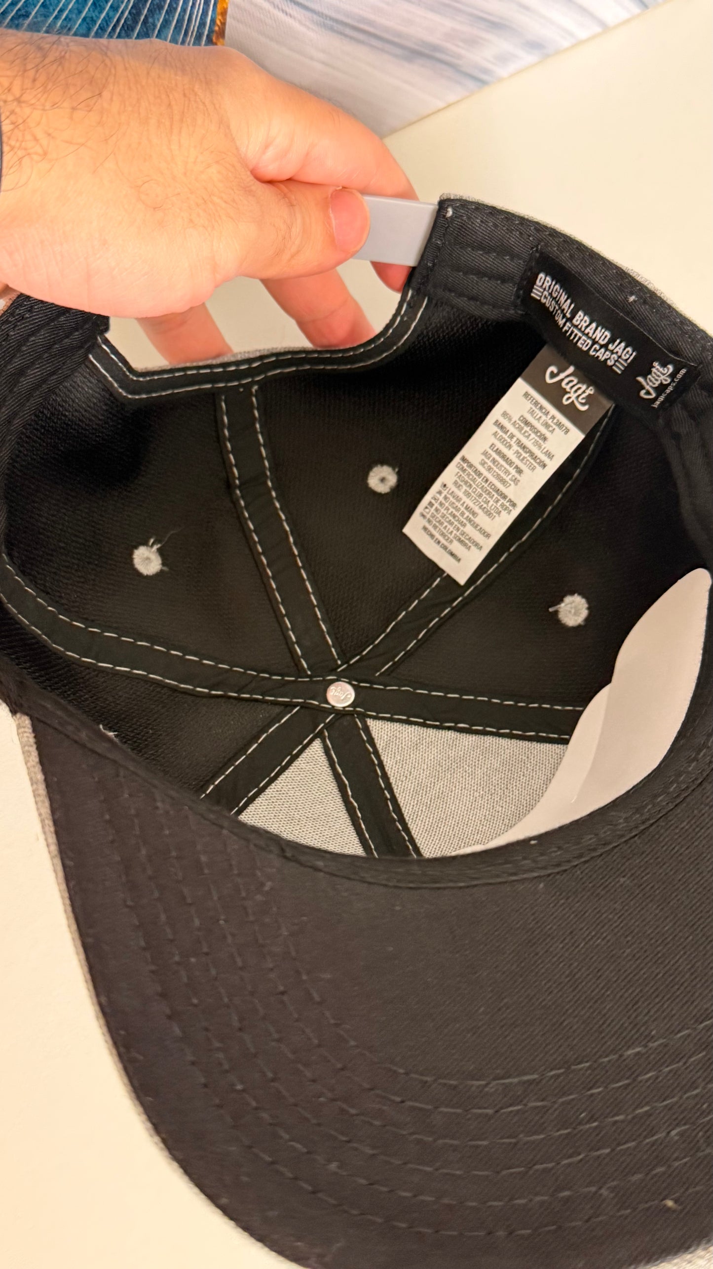 Gorra Plana Jagi Caps - Gris KCN53