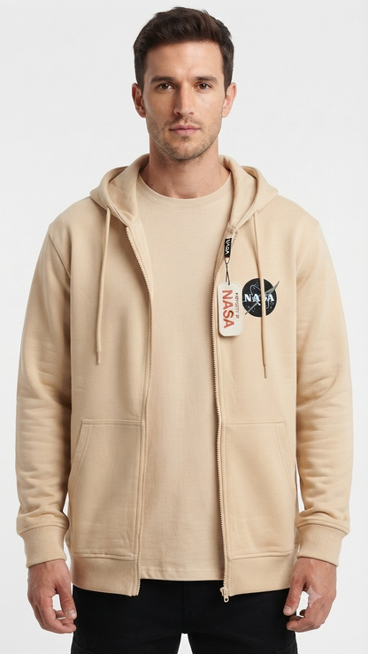 Hoodie Mission Space - NASA KCN41 Beige