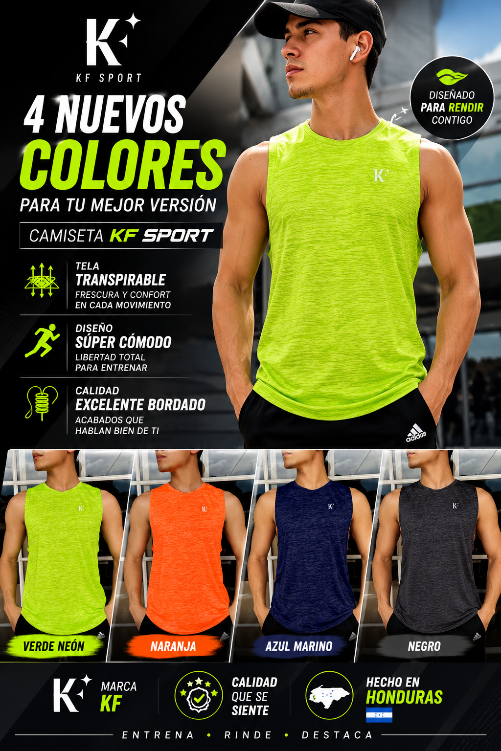 Camisa Deportiva KF/Morado K141