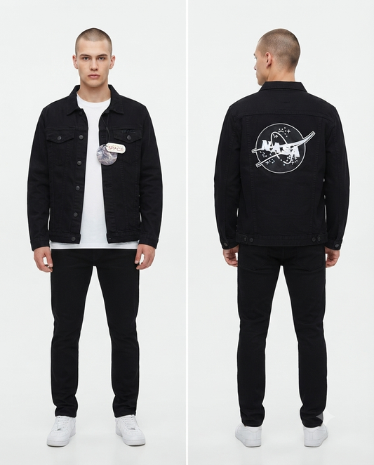Jacket Denim Mission Space - NASA Negra KCN43