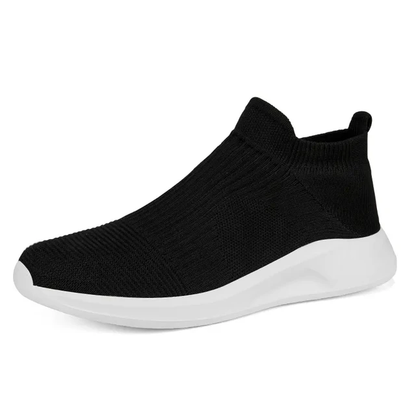 Tenis Casual Negro /blanco Z07