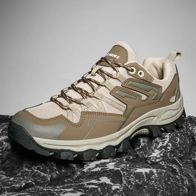 Tenis Casual Senderismo Beige/ Z09