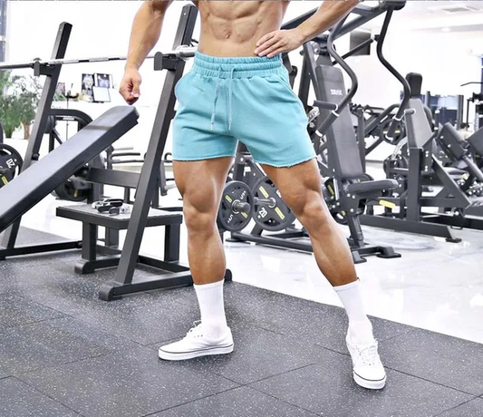 Short Deportivo Algodón - Celeste/ K31