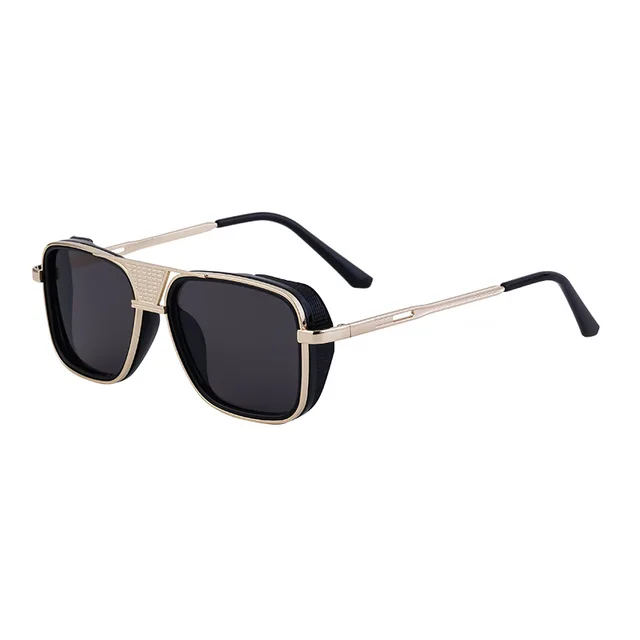 Lentes de Sol 2026   /Negro/Dorado C116