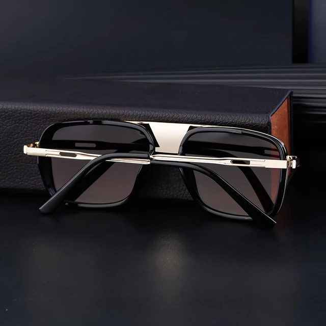 Lentes de Sol 2026   /Negro/Dorado C116