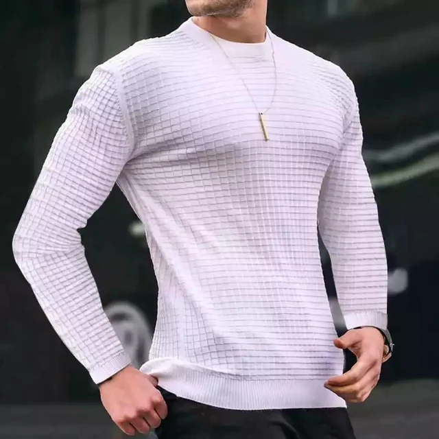 Camisa manga larga S006/ Algodon Blanco