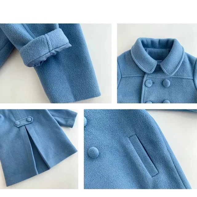 Abrigo para bebe /Azul  B07
