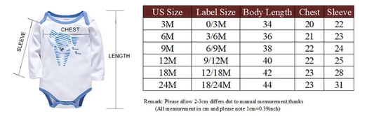 Set de 3 piezas  para bebe /  B13