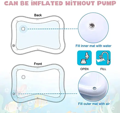 Alfombra inflable para bebe /  B77
