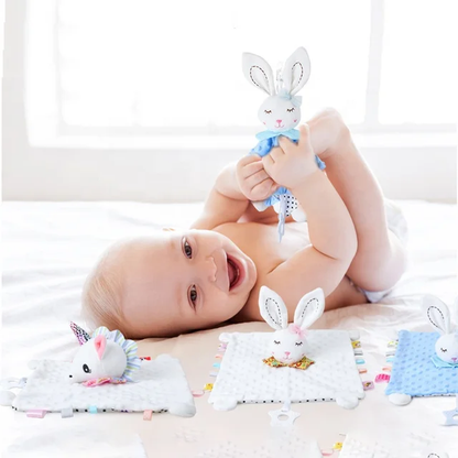 Edredon para Jugar bebe /  B83 Blanco conejo